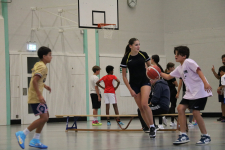 Spielhalbtage Herbst 2023 - Die 2. SeklerInnen geben am Basketballnachmittag alles!