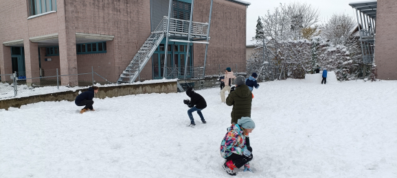 Der erste Schnee, juhee!