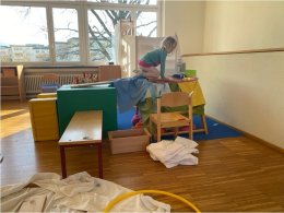 Spielzeugfreier Kindergarten