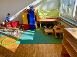 Spielzeugfreier Kindergarten